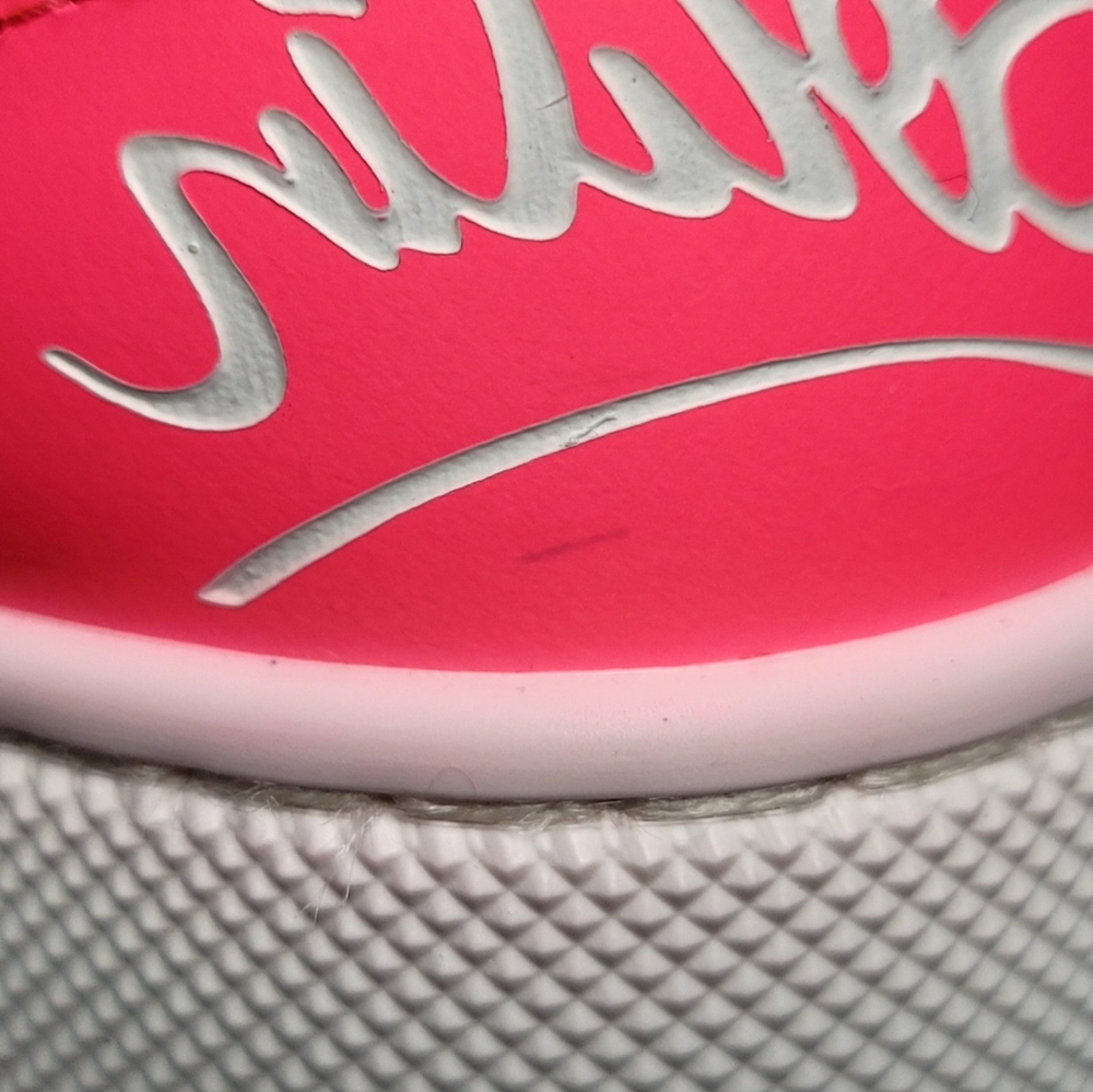 Pink Christian Louboutin Girls Child Sneakers Size 29 - Picture 6 of 16